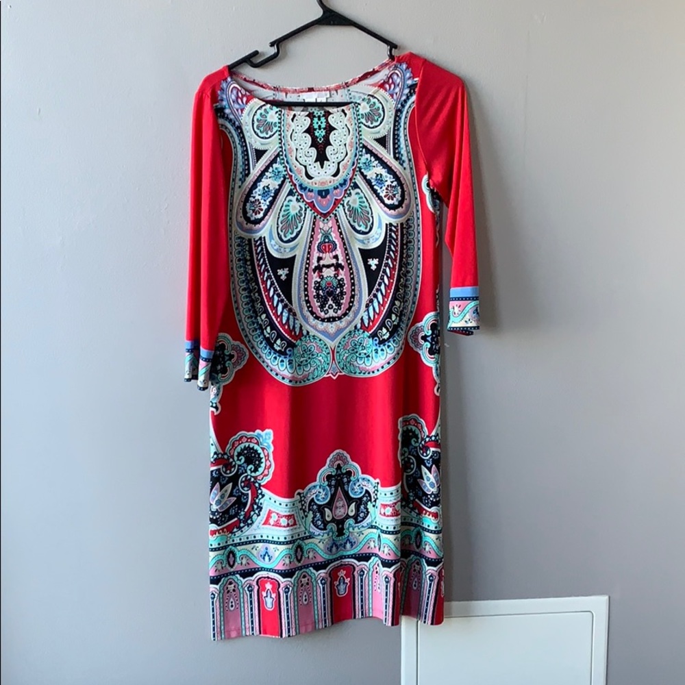 Funky pattern dress